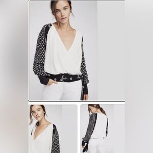 Free People Auxton Thermal Tie Waist Top